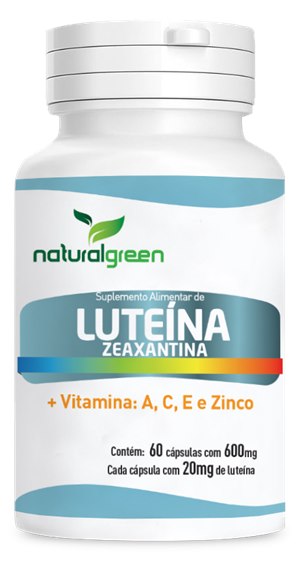 Luteína + Zeaxantina Naturalgreen 60 Cápsulas