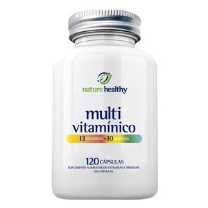 MULTI VITAMÍNICO NATURE HEALTHY 120 CÁPSULAS