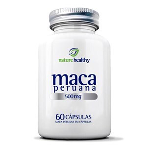 MACA PERUANA NATURE HEALTHY 500MG 60 CÁPSULAS
