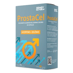 Licopeno + Selênio - Prostacel 60 Cápsulas Sidney Oliveira