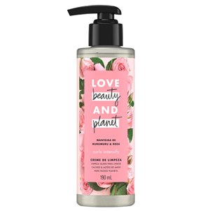 Creme Limpeza Love Beauty & Planet Curls Intensify Manteiga De Murumuru & Rosa 190Ml