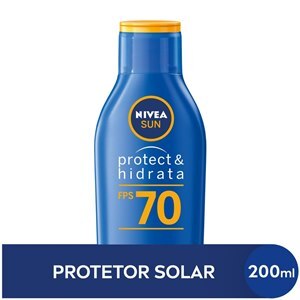 PROTETOR SOLAR NIVEA SUN PROTECT & HIDRATA FPS70 200ML