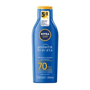 PROTETOR SOLAR NIVEA SUN PROTECT & HIDRATA FPS70 200ML