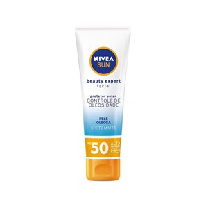 Protetor Solar Facial Beauty Expert Nivea Sun Fps 60 Controle De Oleosidade Efeito Matte 50G