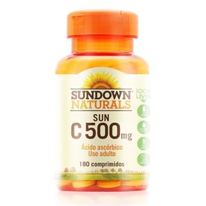 Vitamina C 500Mg Sundown 180 Compriidos