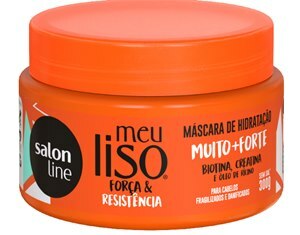 Máscara De Tratamento Salon Line Meu Liso Muito + Forte 300G