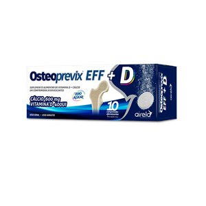 Osteoprevix Eff + Vitamina D 10 Comprimidos Efervescentes