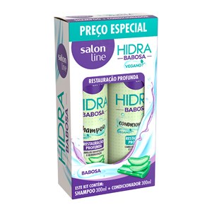 Salon Line Kit Hidra Babosa Shampoo 300Ml + Condicionador 300Ml