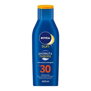 Protetor Solar Facial E Corporal Nivea Sun Fps 30 Protect & Hidrata 400Ml