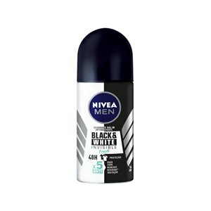 DESODORANTE ROLL ON NIVEA MASCULINO INVISIBLE BLACK AND WHITE FRESH 50ML