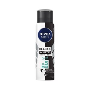 DESODORANTE AEROSOL NIVEA MASCULINO INVISIBLE BLACK AND WHITE FRESH 150ML