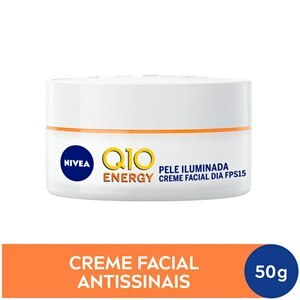 Creme Facial Antissinais Dia Nivea Q10 Plus C Fps 15 50G