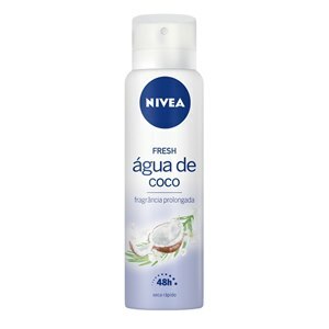 Desodorante Aerosol Nivea Feminino Fresh Água De Coco 150Ml