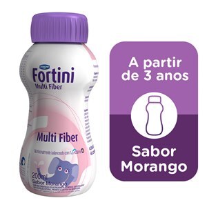 Fortini Multi Fiber Morango 200Ml 