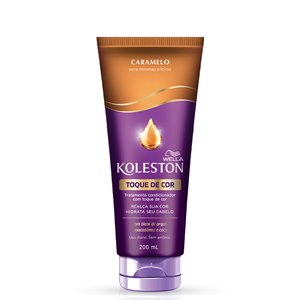 Tratamento Condicionador Koleston Com Toque De Cor Caramelo 200Ml