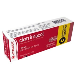 Clotrimazol 10Mg/G Creme 20G - Vitamedic - Genérico