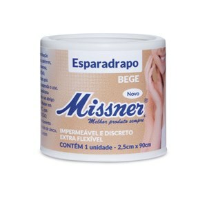 ESPARADRAPO MISSNER BEGE IMPERMEÁVEL 2,5CM X 90CM