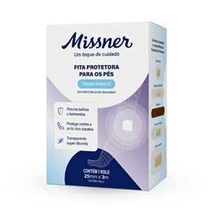 Fita Protetora Para Os Pés Missner 25mm X 3m