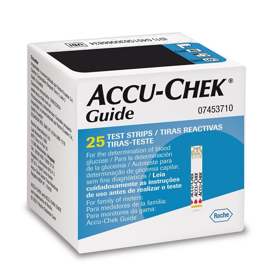 Tiras Accu-Chek Guide C/25