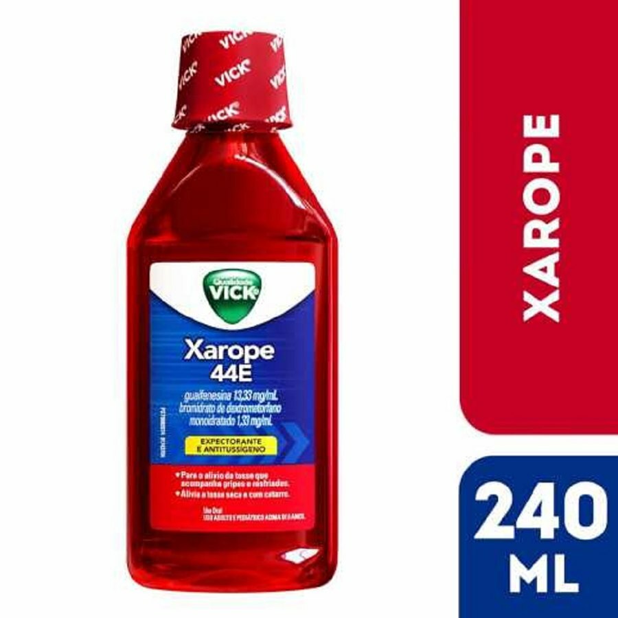 Kit Xarope Vick 44E 240ml + Vick Pyrena Grip 7 - 5 Cápsulas