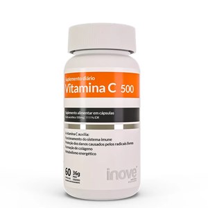 Vitamina C 500Mg Inove Nutrition 60 Cápsulas