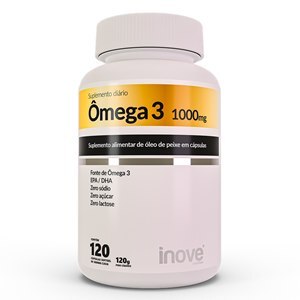 OMEGA 3 1000MG INOVE NUTRITION 120 CÁPSULAS