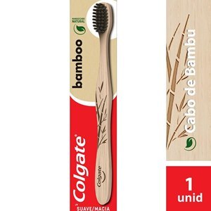 Escova Dental Colgate Bambu Macia