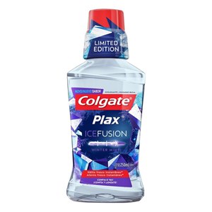 Enxaguatório Bucal Colgate Plax Winter Mint Ice Fusion 250Ml