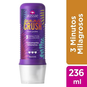 Máscara De Tratamento Aussie 3 Minute Miracle Summer Crush 236Ml