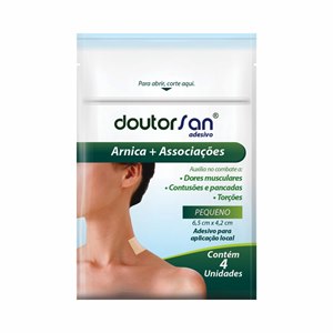 Adesivo Arnica Doutorsan Pequeno 4 Unidades