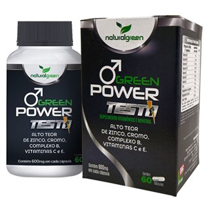 Testo 500Mg Naturalgreen 60 Cápsulas