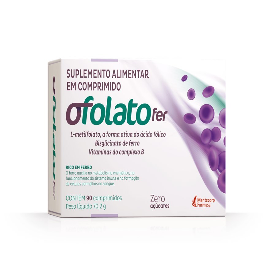 OFOLATO FER 90 COMPRIMIDOS - Ultrafarma