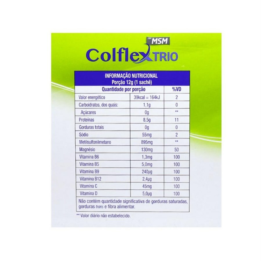 Colágeno Colflex Curcuma Tipo II Não Hidrolisado 30 Comprimidos