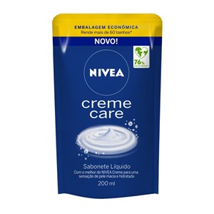 Refil Sabonete Líquido Nivea Creme Care 200Ml