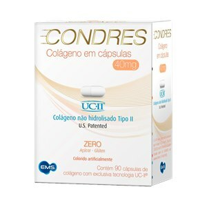 CONDRES ULTRA COLÁGENO TIPO II + VITAMINA D + MAGNÉSIO 90 CÁPSULAS -  Ultrafarma