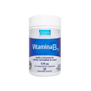 Vitamina B12 9,94Mcg Stem 30 Comprimidos