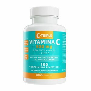 Vitamina C 500Mg + Zinco 5Mg + D 200Ui C-Triple 100 Comprimidos