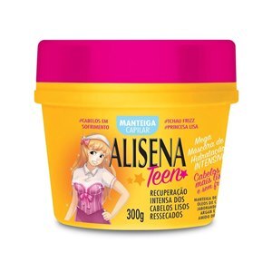 Máscara De Hidratação Manteiga Capilar Alisena Teen 300G