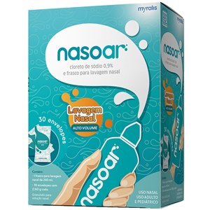 Nasoar 0,9% 30 Envelopes + Frasco