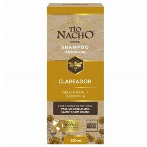 SHAMPOO TIO NACHO ANTIQUEDA CLAREADOR 200ML