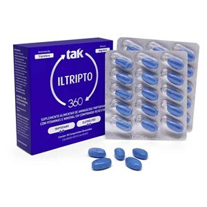 Triptofano + Vitaminas E Magnésio - Tak 360 Iltripto 30 Comprimidos