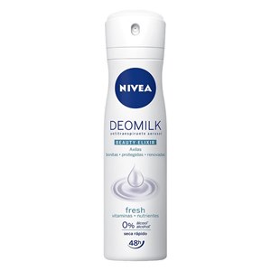 Desodorante Antitranspirante Aerosol Nivea Feminino Deomilk Fresh 150Ml