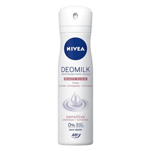 Desodorante Aerosol Nivea Feminino Deomilk Sensitive 150Ml