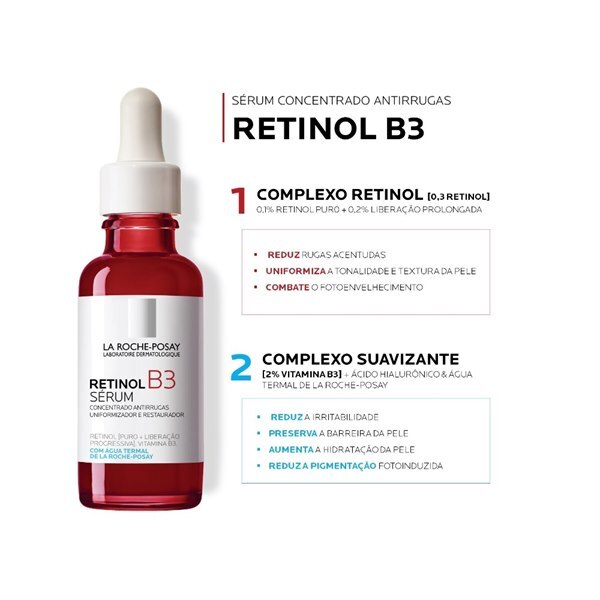 Creme facial Retinol 0.3 30ml, Anti-Idade