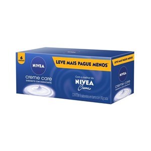 SABONETE NIVEA CREME CARE 90G LEVE MAIS PAGUE MENOS