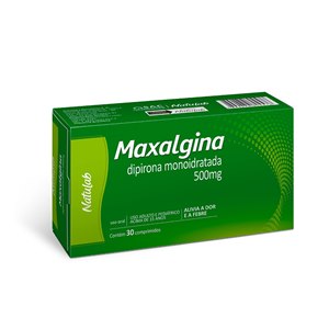 Dipirona - Maxalgina 500Mg 30 Comprimidos