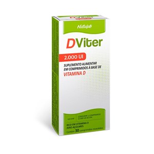 Vitamina D - Dviter 2000Ui 30 Comprimidos