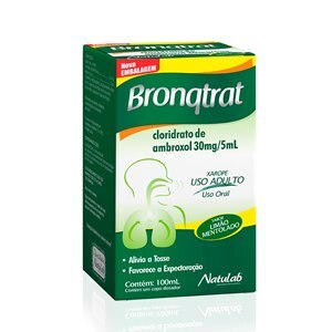 Ambroxol - Bronqtrat Adulto Sabor Limão Mentolado 100Ml