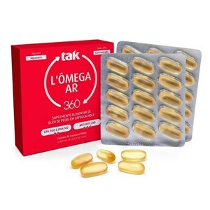 Ômega - Tak 360 L´ômega Ar 1000mg 30 Cápsulas