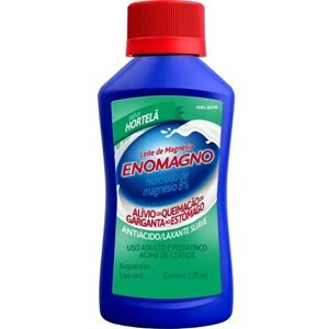 Leite Magnésia Enomagno Sabor Hortelã 120ml